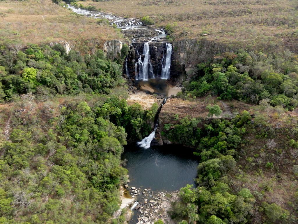 Salto Corumba Hotel Camping Clube Corumbá de Goiás Εξωτερικό φωτογραφία